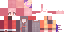 Minecraft skin texture, 64x32 legacy pixels
