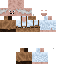 Minecraft skin texture, 64x64 pixels