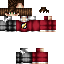 Minecraft skin texture, 64x64 pixels