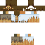 Minecraft skin texture, 64x64 pixels