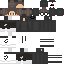 Minecraft skin texture, 64x64 pixels