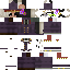 Minecraft skin texture, 64x64 pixels