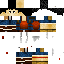 Minecraft skin texture, 64x64 pixels