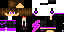 Minecraft skin texture, 64x32 legacy pixels