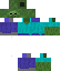 Minecraft skin texture, 64x64 pixels