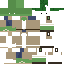 Minecraft skin texture, 64x64 pixels