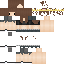 Minecraft skin texture, 64x64 pixels