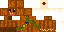 Minecraft skin texture, 64x32 legacy pixels