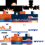 Minecraft skin texture, 64x64 pixels
