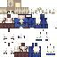 Minecraft skin texture, 64x64 pixels