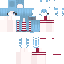 Minecraft skin texture, 64x64 pixels