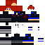 Minecraft skin texture, 64x64 pixels