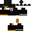 Minecraft skin texture, 64x64 pixels