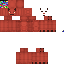 Minecraft skin texture, 64x64 pixels