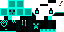 Minecraft skin texture, 64x32 legacy pixels