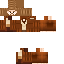 Minecraft skin texture, 64x64 pixels