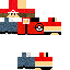 Minecraft skin texture, 64x64 pixels