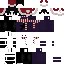 Minecraft skin texture, 64x64 pixels