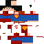 Minecraft skin texture, 64x64 pixels