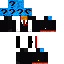 Minecraft skin texture, 64x64 pixels