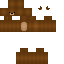 Minecraft skin texture, 64x64 pixels