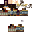 Minecraft skin texture, 64x64 pixels
