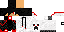 Minecraft skin texture, 64x32 legacy pixels