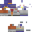 Minecraft skin texture, 64x64 pixels