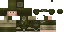 Minecraft skin texture, 64x32 legacy pixels
