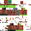 Minecraft skin texture, 64x64 pixels