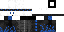 Minecraft skin texture, 64x32 legacy pixels