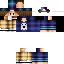 Minecraft skin texture, 64x64 pixels