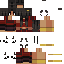 Minecraft skin texture, 64x64 pixels