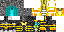 Minecraft skin texture, 64x32 legacy pixels