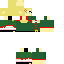 Minecraft skin texture, 64x64 pixels