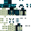 Minecraft skin texture, 64x64 pixels