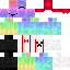 Minecraft skin texture, 64x64 pixels