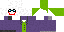 Minecraft skin texture, 64x32 legacy pixels