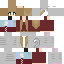 Minecraft skin texture, 64x64 pixels