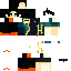 Minecraft skin texture, 64x64 pixels