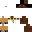 Minecraft skin texture, 64x64 pixels