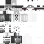 Minecraft skin texture, 64x64 pixels