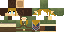 Minecraft skin texture, 64x32 legacy pixels