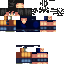 Minecraft skin texture, 64x64 pixels