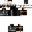 Minecraft skin texture, 64x64 pixels