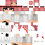 Minecraft skin texture, 64x64 pixels