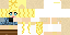 Minecraft skin texture, 64x32 legacy pixels