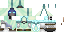 Minecraft skin texture, 64x32 legacy pixels
