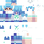 Minecraft skin texture, 64x64 pixels