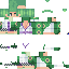 Minecraft skin texture, 64x64 pixels